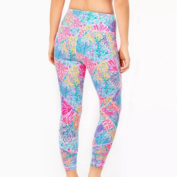 Leggings- Lilly Pulitzer Weekender high rise leggings LPBOX2-11 - Picture 3 of 10